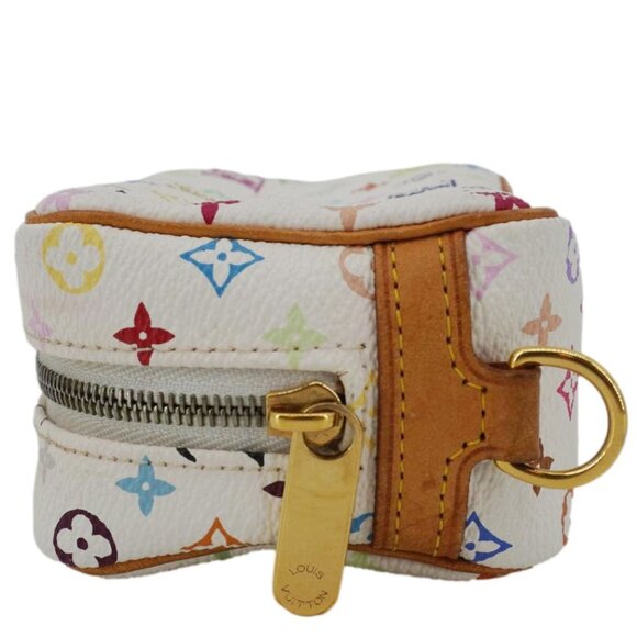 Louis Vuitton Trousse Wapity Monogram Multicolor Cosmetic Pouch White - Picture 9 of 14